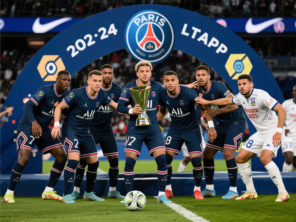 巴黎圣日尔曼:法超杯历史夺冠次数之最 除了球星光芒外,巴黎圣日尔曼在法超杯上的
