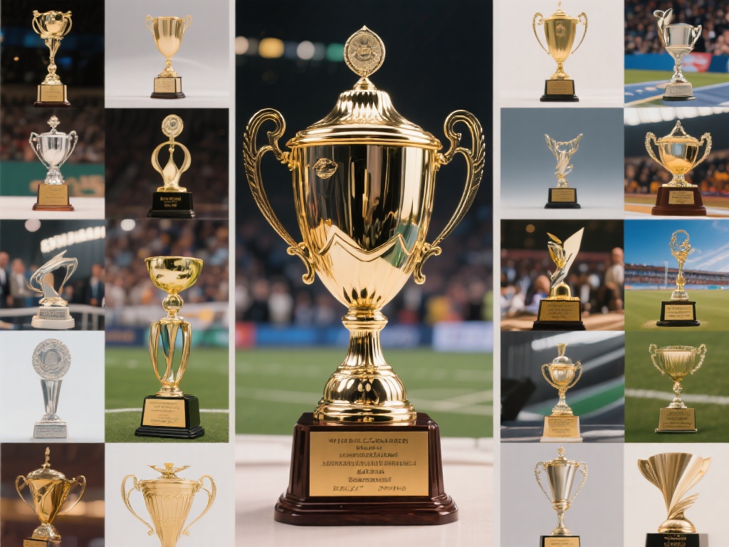 奖杯是荣誉的象征，也是无数人奋斗努力后收