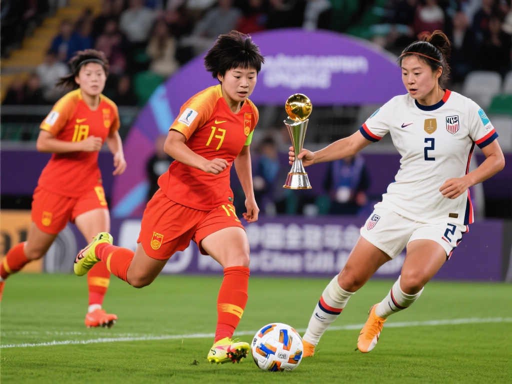 “中国女足奥运辉煌:1996年斩获银牌之光” 在决赛中,中国女足与劲旅美国队展开激烈争