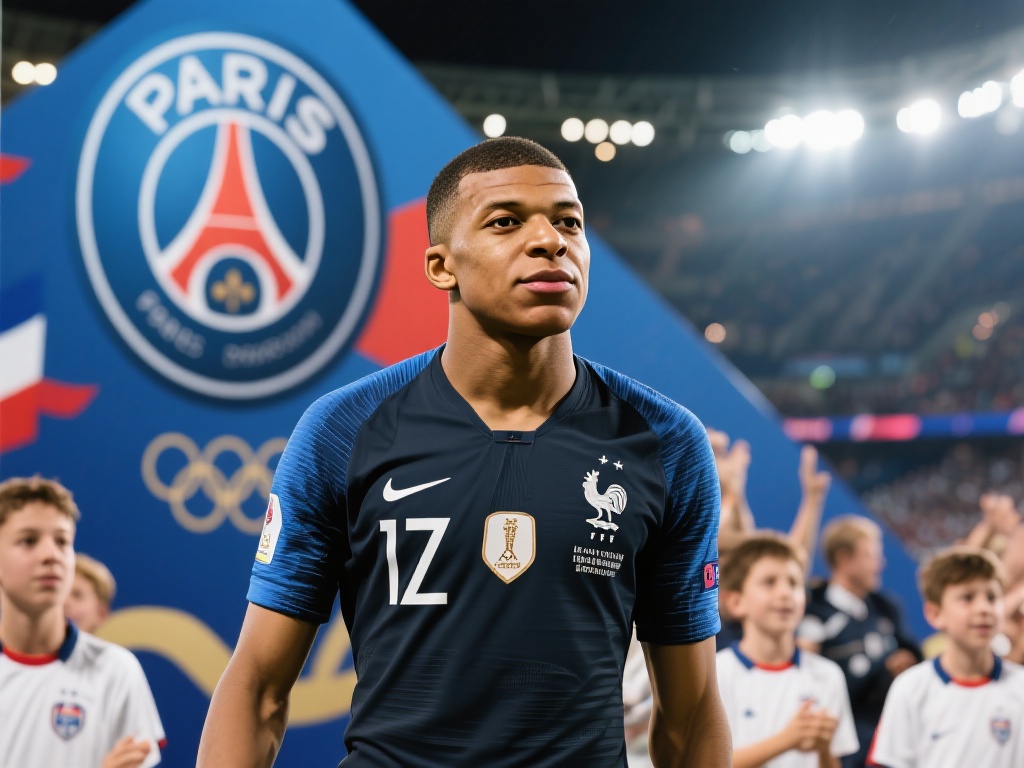 姆巴佩作为体育偶像，他的一举一动都会深刻