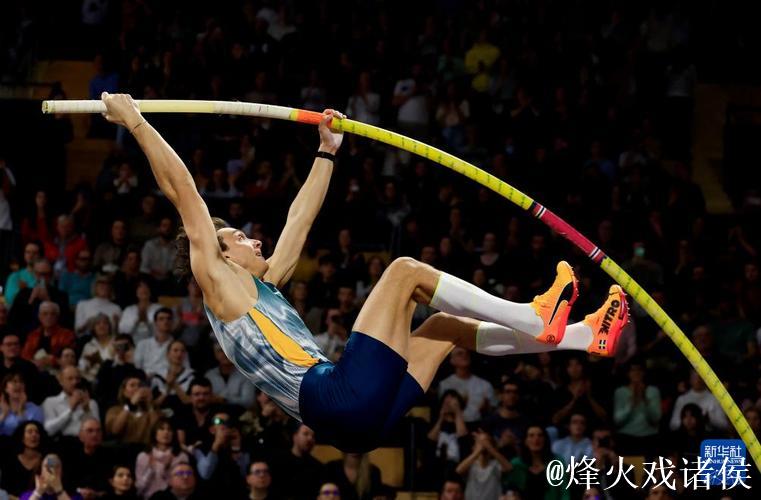 6米30！杜普兰蒂斯刷新撑竿跳高世界纪录并夺冠